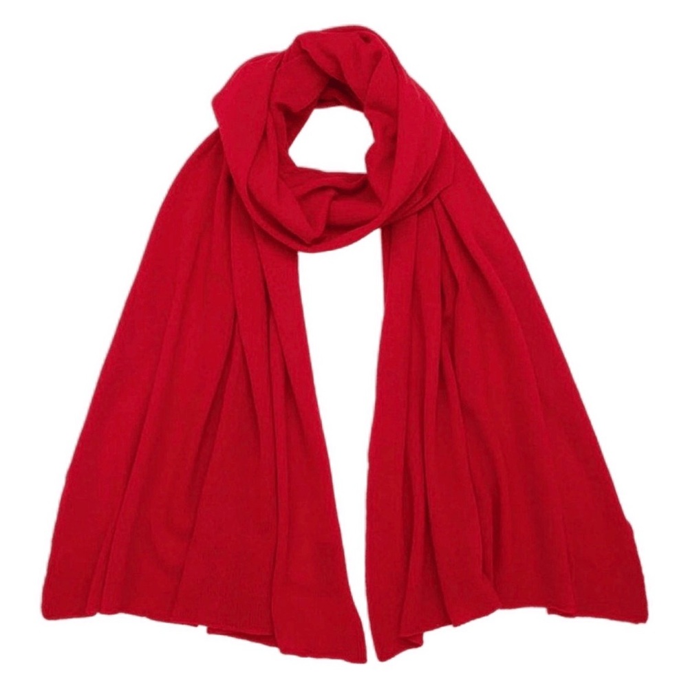 Nordstrom Vibrant Red Wool Scarf